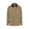 Etro Stylish Jacket With Chest Pocket And Flap Pockets In Brown