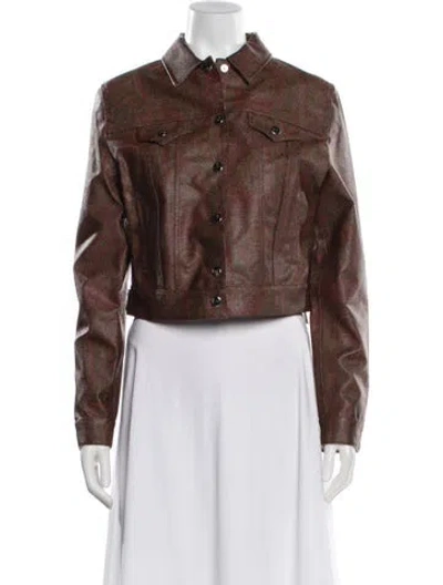 Pre-owned Etro Jacket In Brown