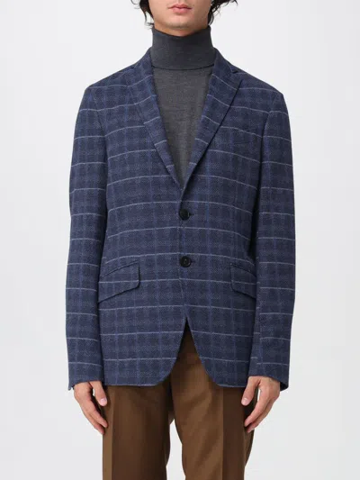 Etro Jacket  Men Color Blue