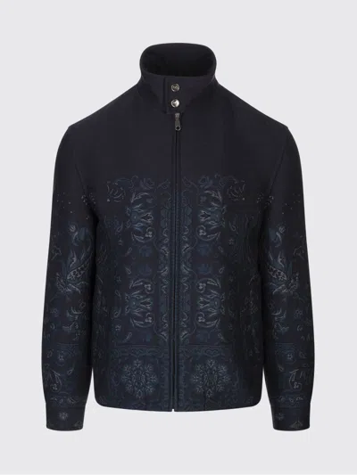 Etro Jacket  Men Color Blue