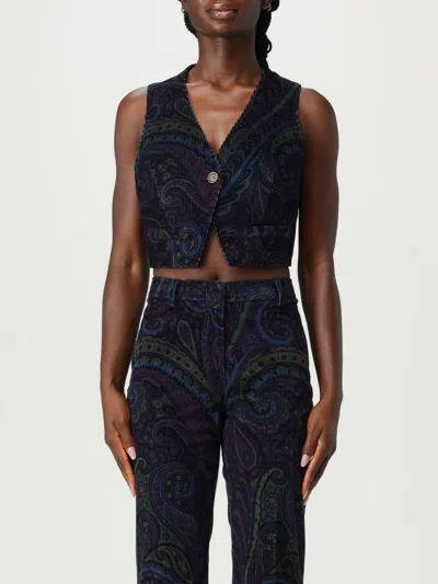 ETRO JACKET ETRO WOMAN COLOR BLUE,H21288009