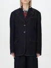 Etro Denim Blazer In Blau