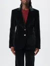 Etro Woman Blazer Dark Green Size 4 Cotton, Elastane In Green