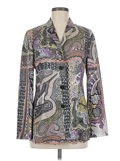 Pre-owned Etro Jacket In Gray