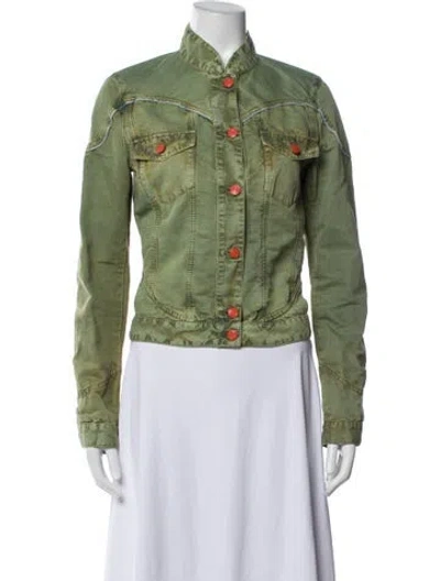 Pre-owned Etro Jacket In Green