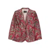Etro Paisley-pattern Single-breasted Blazer In Multi