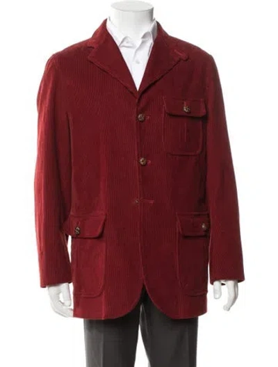 Pre-owned Etro Jacket In Red