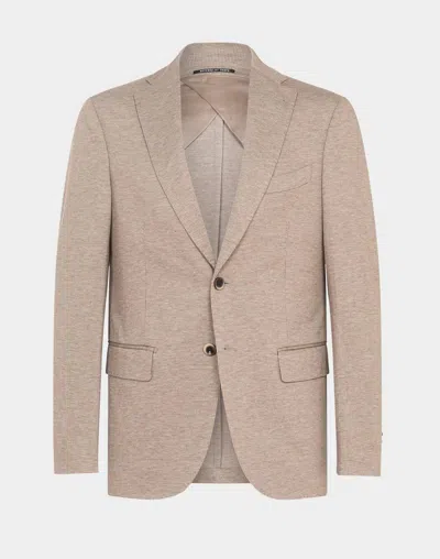 Etro Jacket Roma Jersey In Brown