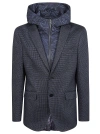 ETRO JACKET ROMA W QUILTED HOOD