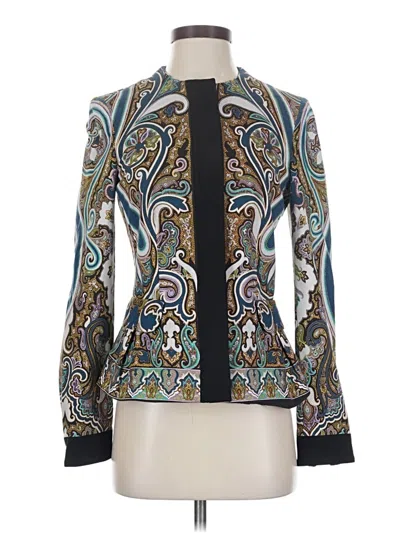 Pre-owned Etro Jacket In Teal