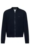 Etro Embroidered Logo Bomber Jacket In Blue