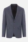 Etro Paisley-print Blazer In Blue