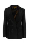 Shop Etro Jackets And Vests In Black