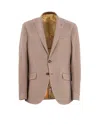 Etro Single-breasted Blazer In Beige