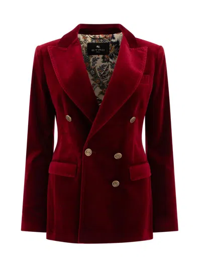 Etro Jackets In Red