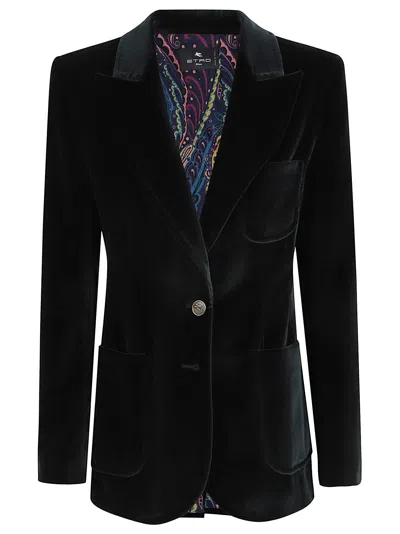 Etro Jackets Woman In Black