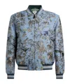 Etro Jacquard Bomber Jacket In Multi