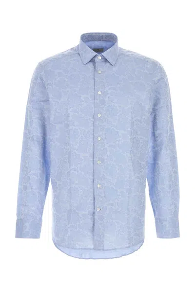 ETRO ETRO JACQUARD BUTTON-DOWN SHIRT