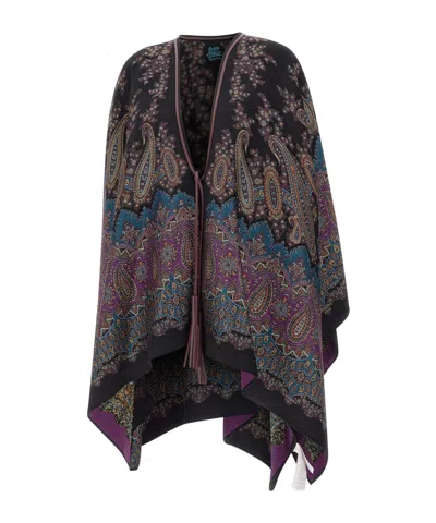 ETRO JACQUARD CAPE