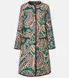 Etro Reversible Jacquard Jacket In Multi