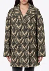 Etro Jacquard Double-breasted Coat