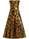 Etro Jacquard Dress In 黑色