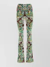ETRO JACQUARD EMBROIDERED PANT PAISLEY PATTERN
