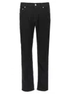 Etro Black Jacquard Jeans In Black
