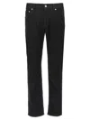 Etro Black Jacquard Jeans In Black