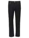 Etro Black Jacquard Jeans In Black