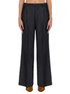 Etro Jacquard Pants In Black