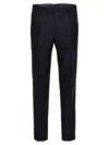 Etro Cotton Pants In Blue