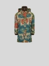 ETRO JACQUARD PARKA FOR CHILDREN