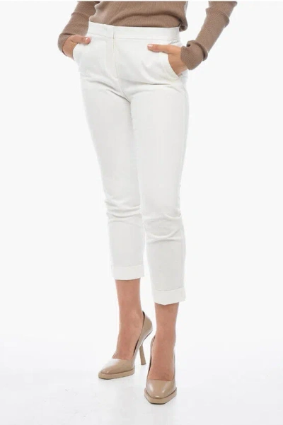 Etro Jacquard Pleated Pants In Gray