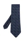 Etro Paisley Print Silk Tie