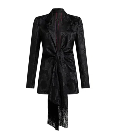 ETRO ETRO SCARF-DETAILED JACKET