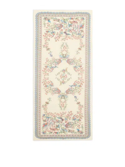 Etro Jacquard Scarf With Floral Motif By In Sand