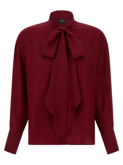 ETRO JACQUARD SILK BLOUSE