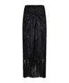 Etro Jacquard Skirt With Tassel Details In Black