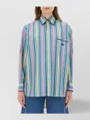 Etro Multi-coloured Striped Cotton Shirt Women