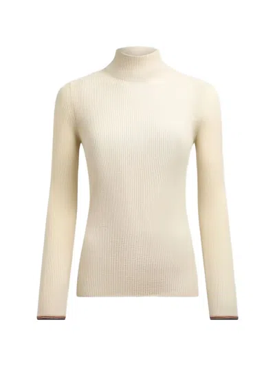 Etro Jacquard Turtleneck Sweater In Neutral