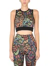 Etro Crew Neck Top And Leggings In Jacquard Wool Blend