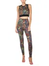 Etro Crew Neck Top And Leggings In Jacquard Wool Blend