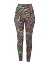 Etro Jacquard Wool Blend Top And Leggings In Black