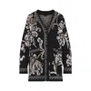 Etro Wool Cardigan Sweater For Women In Multi