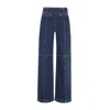 Etro Pegaso-embroidered Straight-leg Jeans In Blue