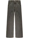 Etro Wide Leg Five-pocket Denim Trousers In .