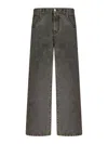 Etro Wide Leg Five-pocket Denim Trousers In Blue