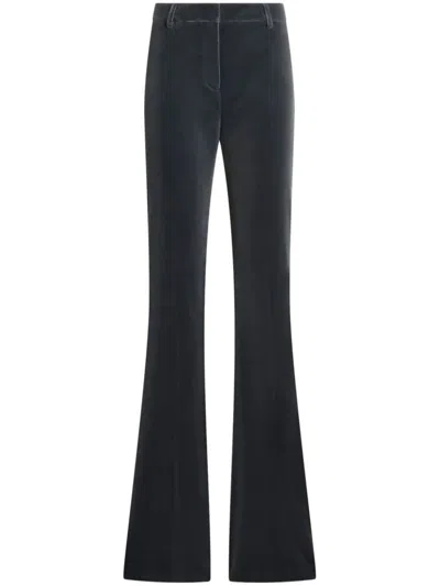 Etro Belt-loop Casual Pants In Blue
