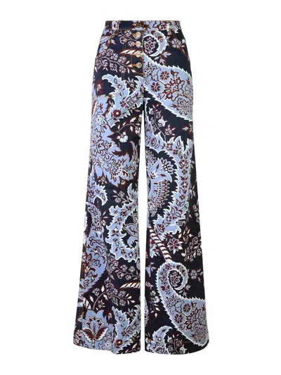 ETRO JEANS BOOT-CUT - AZUL